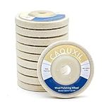CAQUXIL 10PCS Wool Polishing Wheel 
