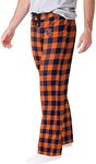 FOCO Chicago Bears NFL Mens Buffalo Check Lounge Pants - S