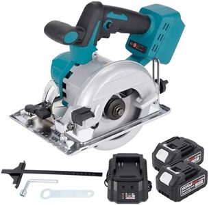 HORMY Circular Saw 18V 5800RPM, Cordless Circular Saw with Circular Saw Blade, 5" Blade Circular Saw for Wood and Plastic Cuts
