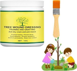 2026 Tree Wound Sealer,Tree Wound Pruning Sealer,Pruning Sealer,Tree Wound Dressing With Brush,Tree Wound Sealer Healing Paste,Bonsai Cut Paste,Bonsai Tree Pruning Sealer For Tree Wound (1SET)