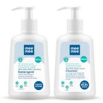 Mee Mee Mild Baby Liquid Laundry Detergent Bottle and Anti-Bacterial Baby Liquid Cleanser, 500ml