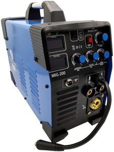 MIG 200 INVERTER WELDER 4in1 MMA ARC TIG LIFT GAS GASLESS SPOOL GUN PORT 200A