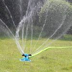 Kadaon Lawn Sprinkler Automatic Garden Water Sprinklers Lawn Irrigation System 3600 Square Feet Coverage Rotation 360°