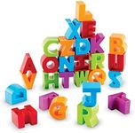 Learning Resources Letter Blocks, Fine Motor Toy, ABCs, Letter Recognition, Alphabet, 36 Pieces, Ages 18 mos+