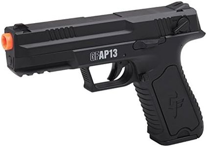 Game Face GFAP13 AEG Electric Full/Semi-Auto Airsoft Pistol Kit, Black