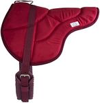 Best Friend Eastern Style Bareback Saddle Pad, Red, Adult,BF015RD