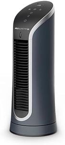 Rowenta Eole Compact Turmventilator, 35 dB(A), Luftstrom bis 5m, 6 Geschwindigkeiten & 2 Modi, 8-Stunden-Timer, LED-Display, Oszillation, VU6220F0