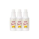 Young Living Thieves Household Cleaner of 14.4 fl.oz. Bottles - Essential Oil-Infused Ultra-Concentrated Formula for Natural Home Care, Non-Toxic Cleaning Bliss - 3 Pack