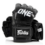 Fairtex FGV12 X One Championship Black MMA Gloves - M