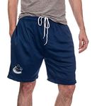 Calhoun NHL Men's Team Logo Air Mesh Shorts (Vancouver Canucks, Medium)