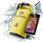 Earth Pak -Waterproof Dry Bag - Roll Top Dry Compression Sack Keeps Gear Dry for Kayaking, Beach, Rafting, Boating, Hiking, Camping and Fishing with Waterproof Phone Case