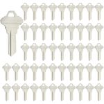 Sporthfish Blank Keys SC1 Key Blanks Pack of 50 Blank Key House Office Brass Key Blank, Silver