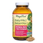 MegaFood Women's Postnatal Vitamins for Breastfeeding Moms | Postpartum Lactation Multivitamins Supplements for Women| Moringa Supplements | 120 Capsules