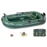 Sea Eagle Stealth Stalker STS10 Frameless Fishing Boat, Green