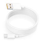 Realme 45W USB to Type C Supervooc 1M Fast Charging Cable|Dash/Wrap/Vooc/Superdart/Dart for Realme Narzo 80 Lite/90x/80 Pro/90/P4x/15T/15C/P3 Lite/C75/C71/GT 7/GT 7T/P3 Pro/GT 6/Laptop/Tablet/Oneplus