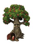 Fairy Garden Miniature Tree Harry The Hedgehog’s Apple Tree (24 CM Tall) for The Garden Fairies and Lawn Gnomes Part of The Beautiful Azarian Collection. A Fairy Garden Accessory