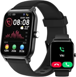 Tensky Smart Watch for Men Android & iPhone, Alexa Built-in, 1.8" Fitness Tracker with Answer/Make Call, IP68 Waterproof/SpO2/Heart Rate/Sleep/Monitor, Activity Tracker for 100+Sport Modes
