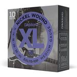 D'Addario EXL115-10P XL Nickel Wound Blues/Jazz Rock (.11-.49) Electric Guitar Strings 10-Pack