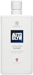 Autoglym Ultra Deep Shine, 500mL - Specially Designed Car Polish Made Especially For Dark Coloured Cars, Leave Your Paintwork with a Smooth Even Gloss and Enriched Colour