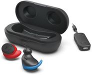 Avantree Sky Ace - Wireless Headphones for Airplane Travel with Superb Sound, Snug Fit, Plug & Play, and aptX Low Latency & Adaptive, Bluetooth Noise-Canceling Earbuds Compatible with Phone & PC