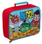 Teen Titans Go! Kids Lunch Bag for Boys and Girls Fully Insulated Sandwich Lunch Box for Kids Back to School Snacks Cooler Bag