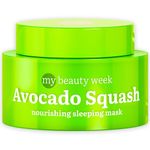 7Days Nourishing Face Mask Anti Aging - Korean Skincare with Avocado Oil and Shea Butter - Face Moisturizer for Women - Overnight Beauty Korean Mask - Nourishing Rich Night Facial Mask