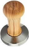 VIA CREMA Coffee Tamper 58,5 mm Espresso Tamper Calibrated 58.5mm Tamper Coffee Machine Accessories