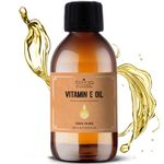 Vitamin E Oil 250ml-100% Vitamin E Oil Pure Natural, Pure Vitamin E Oil for Skin 250ml - Vitamin E Oil for Face, Vegan, Hexane-Free, Natural Vitamin E, VIT E Pure Oil - Body Oil Vitamin E Oil for Hair