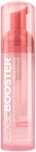Style Factor EDGE BOOSTER Extra Strength Setting Mousse – Frizz Control, Extra Volume, and Conditioning – 6.4oz Pink Sapphire Mousse for Curly Hair