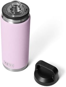 YETI Rambler 26 oz Bottle, Vacuum Insulated, Leakproof, Stainless Steel with Chug Cap, Cherry Blossom