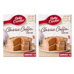 Instant Cake Mix Bundle Containing Betty Crocker Classic Coffee Cake Mix 425g (2 Pack)