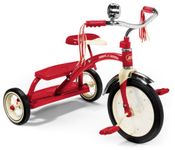 Radio Flyer 433A Classic Red Dual Deck Tricycle, Outdoor Toddler Trike, Ages 2-5