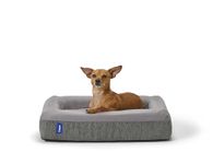 Casper Sleep Dog Bed, Plush Memory Foam, Small, Gray