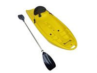 Child's Sit On Top Kayak 1.8M with Paddle (Junior Children Kayaking Choice of Colour) (Yellow)