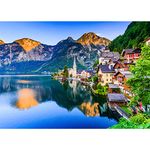 HUADADA Jigsaw Puzzles for Adults 1000 Piece Jigsaw Puzzles for Adults,JigsawPuzzle 1000 Pieces for Adults Challenging Puzzle Games（Hallstatt village）