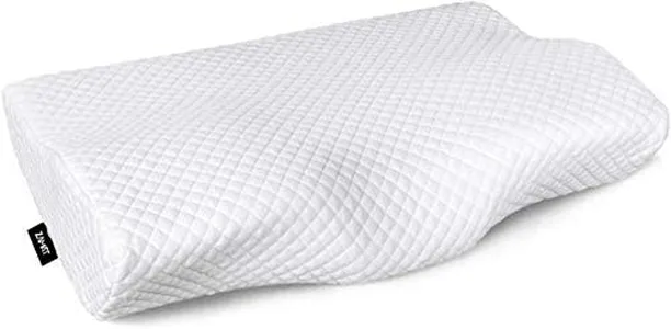 ZAMAT Memory Foam Pillow for Neck Pain Relief, Adjustable Orthopedic Ergonomic Cervical Pillow for Sleeping with Washable Cover, Bed Pillows for Side, Back, Stomach Sleepers