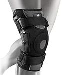 NEENCA Professional Hinged Knee Brace, Medical Knee Support with Removable Dual Side Stabilizers for Knee Pain, Arthritis, Meniscus Tear, Swollen, Injury Recovery, Joint Pain Relief, ACL. Men & Women