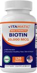 Vitamatic High Potency Biotin 20000