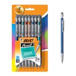 BIC Extra Precision Mechanical Pencils with Erasers, Fine Point (0.5 mm), 24-Count Pack Mechanical Drafting Pencil Set