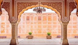 Backdropon Interior Palace Architecture Vintage Art Photography Backdrops Nature Backdrop Curtain Cloth Birthday Background Seamless Photo Booth Prop Backdrop Size 5Feet Height & 8Feet Width(5 * 8)