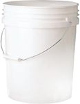 LEAKTITE 5GLSKD 5-Gallon lon White Plastic Pail