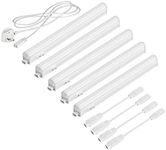 Parlat LED Under-Cabinet luminaires Rigel, 31.3cm Each, 445lm Each, White, Set of 5, BS