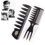 Wide Tooth Comb, Anti-Static Hair Combs Mens Comb Set Hair Comb Professional Shaping & Wet Pick Comb Set for Long Curly/Thick Hair