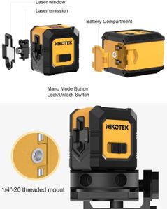 Nikotek Green Laser Level with Adjustable Tripod – Precision Tool