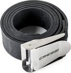 Cressi New Quick-Relase Elastic band Weight Belt - Black, Uni