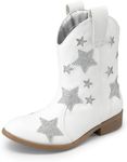 DREAM PAIRS Girls Cowgirl Boots Cow