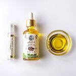 Me And Earth Golden Jojoba Oil For Face and Skin, Cold Pressed Jojoba Essential Oil for Hair and Beard Growth, Anti Aging Vitamin E Facial Oil for Hydrating Skin, 50ml - Aster