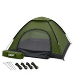 Coku Camping Tent for 8 Persons, Lightweight Backpacking Dome Tent with Mosquito Net, Waterproof Outdoor Tent, Easy Setup for Camping, Hiking, Trekking, Picnic, Travel (8 Person Tent)