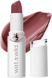 wet n wild Mega Last High-Shine Lipstick Lip Color, Infused with Seed Oils For a Nourishing High-Shine, Buildable & Blendable Creamy Color, Cruelty-Free & Vegan - Rosé And Slay