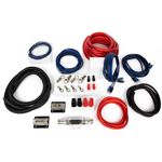 InstallGear Amplifier Installation Wiring Amp Kit True Spec and Soft Touch Wire (1/0 Gauge, Dual)